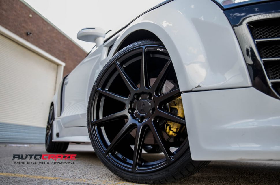 Audi TT Niche Essen Wheels Achilles Tyres Front Fitment Close Up Shot Gallery April 2018