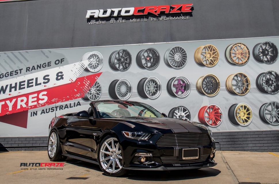 Ford Mustang Niche Essen Wheels Nitto Invo Tyres Front Close Shot Gallery March 2018