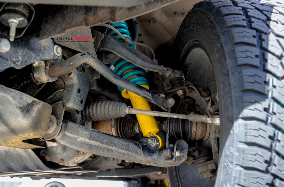 Holden Colorado Grid GD04 wheel Bilstein lift kit close angle shot may 2018