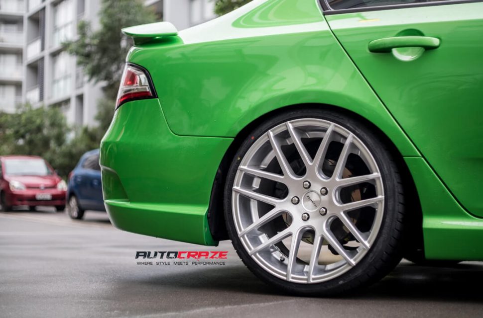Ford Falcon Zenetti Monterey Wheels Side Fitment Shot March 2018