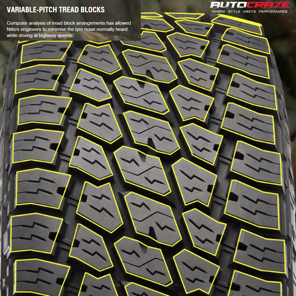 Nitto Terra Grappler G2 Variable Pitch Tread Blocks Review AutoCraze
