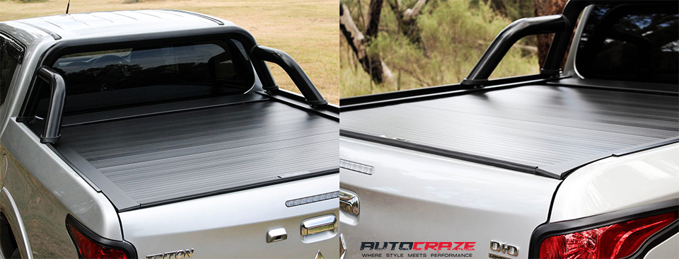 Grey Mitsubishi Triton Roller Shutter Showcase