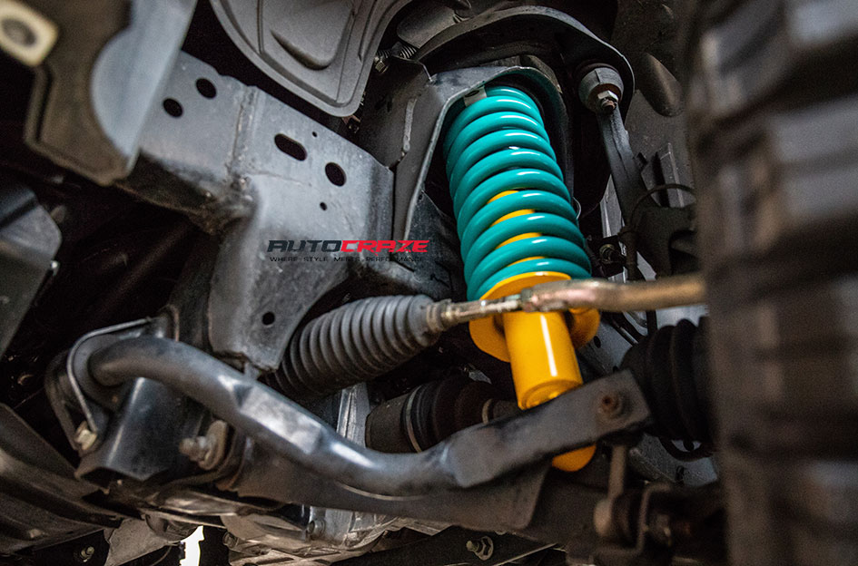 Nissan Navara King Terra Wheels Falken Tyres Suspension Close Up Shot Gallery August 2018