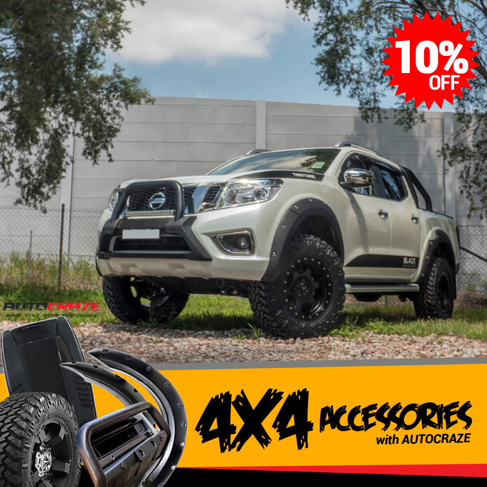 White Nissan Navara 4x4 Accessories AutoCraze