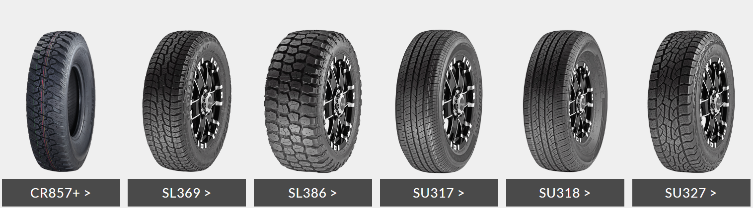 Goodride SUV tyres range