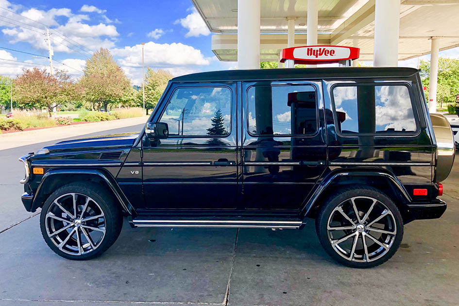 Mercedes Benz G Wagen Mandrus Wolf wheels