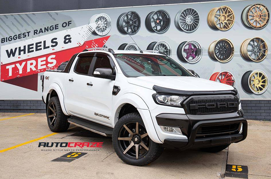 Ford Ranger Black Weather Shield Autocraze