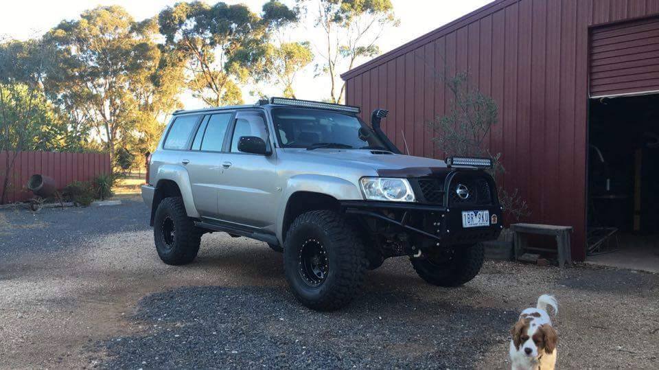 Nissan Patrol Gecko Beadlock Wheels