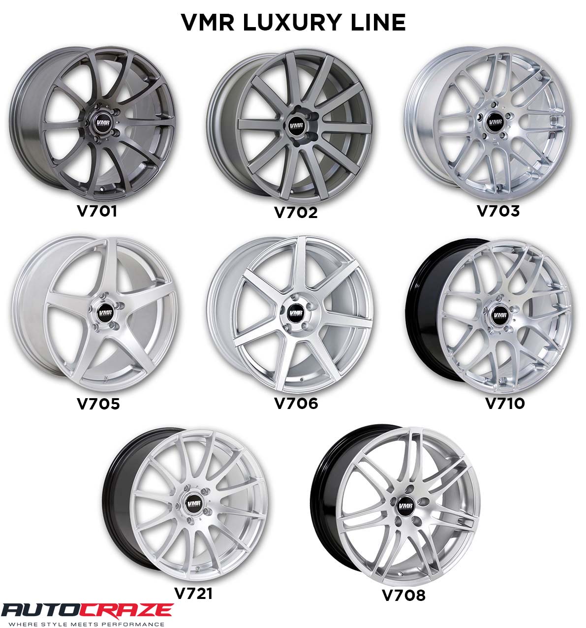 VMR Wheels Luxury Line
