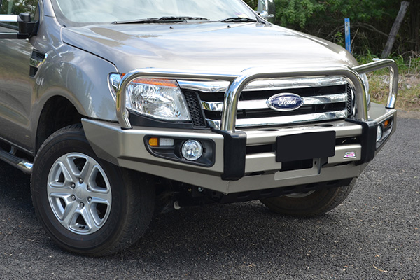 Grey Ford Ranger Dobinson Bullbar AutoCraze