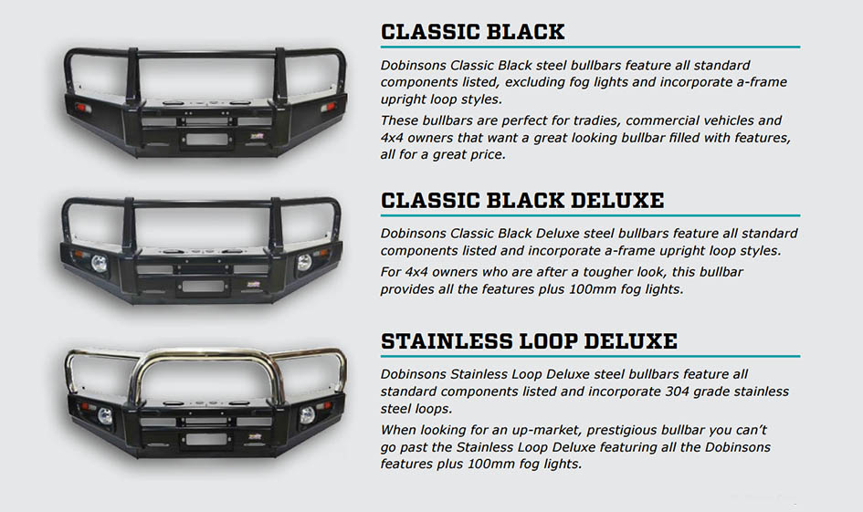 Showcase Dobinsons Bullbars AutoCraze