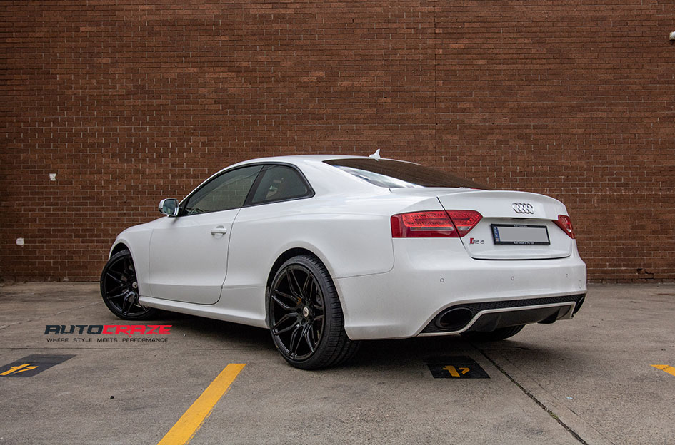 Audi RS5 Asanti ABL11 Wheels Falken Tyres Rear Close Up Shot Gallery Oct 2018