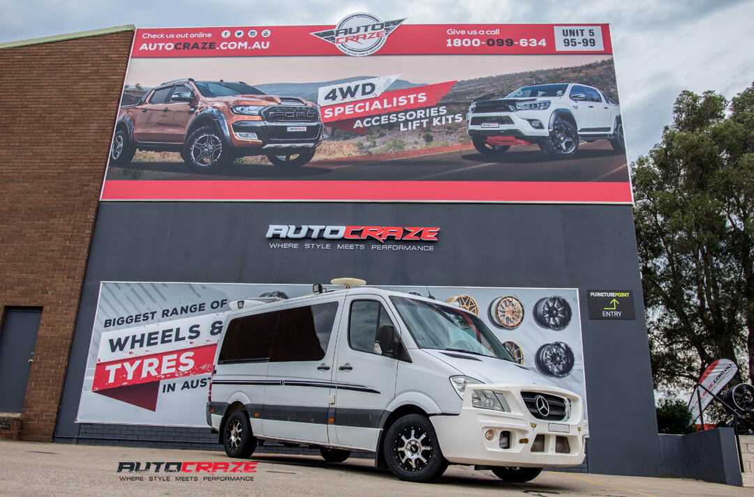 Mercedes Sprinter Wheels Front Shot
