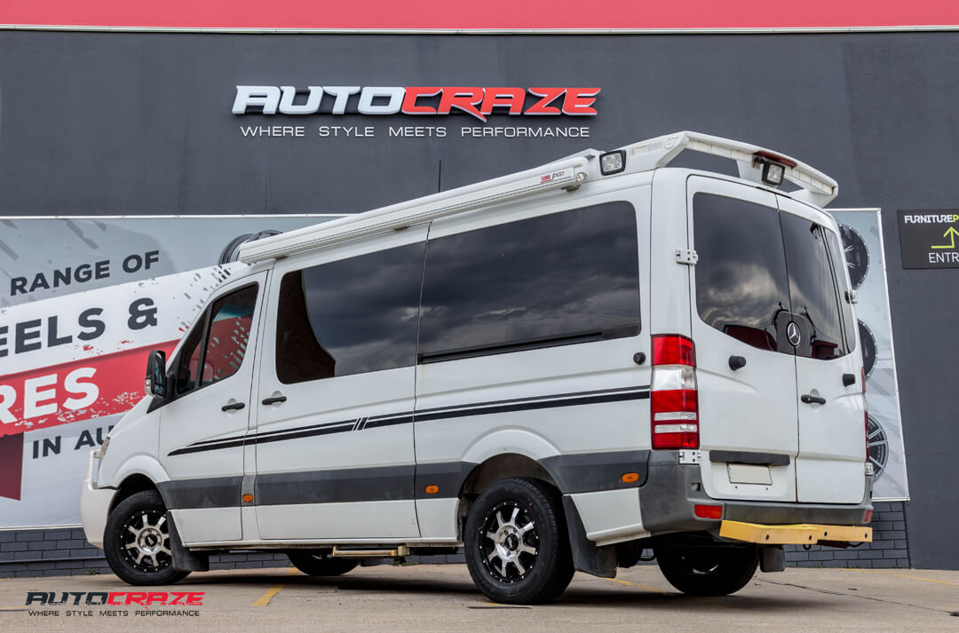 Mercedes Sprinter Wheels Rear Shot