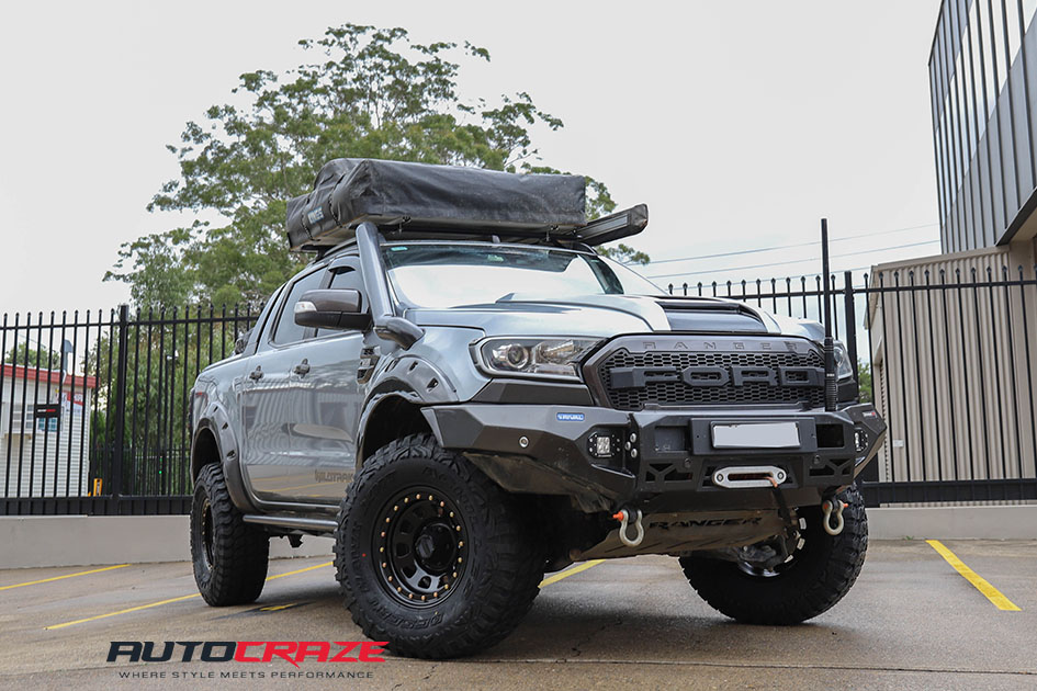 Grey Ford Ranger King D Locker Wheels Front Shot Gallery May 2020