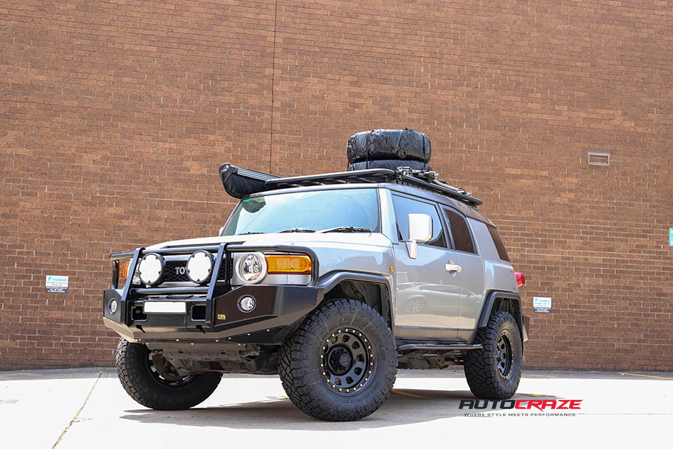 Toyota FJ Cruiser King Off Road D-Locker Wheels Nitto Tyres Front Shot Gallery October 2019