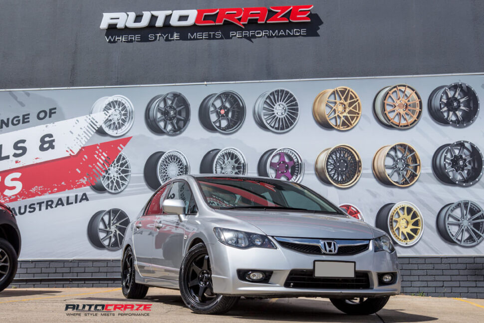 Honda Civic King Katana Wheels Kumho Tyres Front Close Shot Gallery Janurary 2018