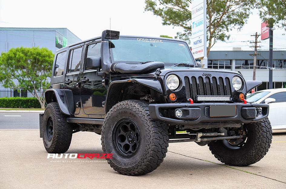JEEP WRANGLER DIRTY HARRY TEXTURED BLACK 