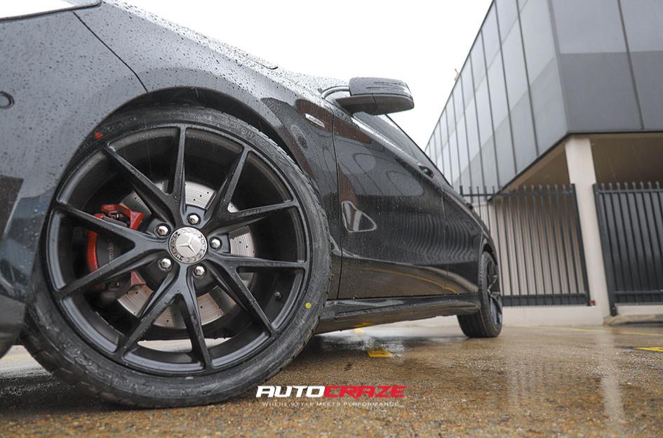 MERCEDES CLA CLASS MISANO MATTE BLACK 