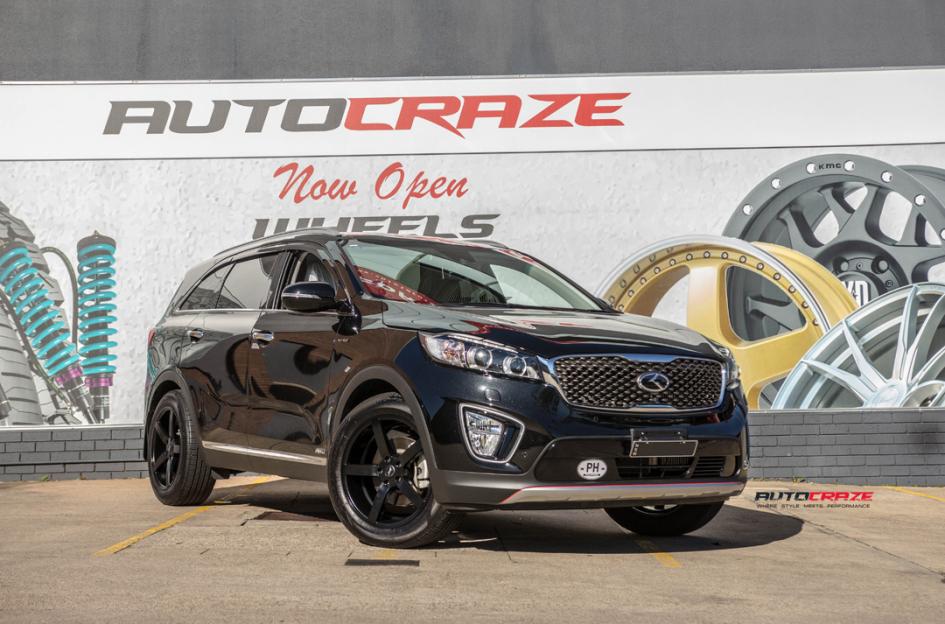 KIA SORENTO STELLA2 MATTE BLACK 