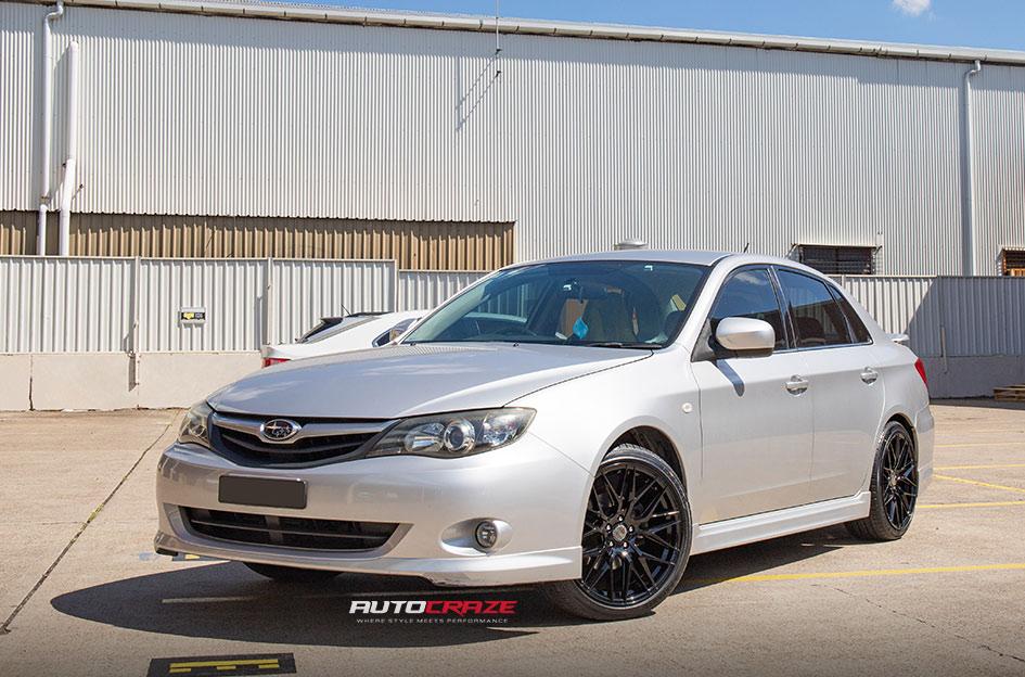 SUBARU IMPREZA HOCKENHEIM GLOSS BLACK 