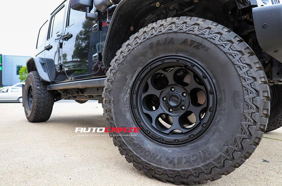 JEEP WRANGLER DIRTY HARRY TEXTURED BLACK 