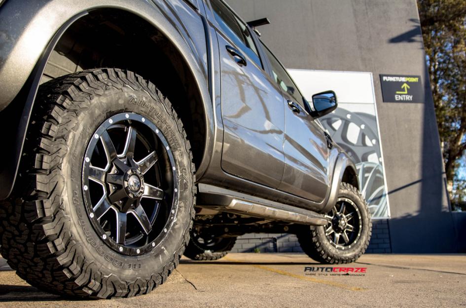 FORD RANGER MAVERICK GLOSS BLACK MILLED ACCENTS 1499912986 | Car