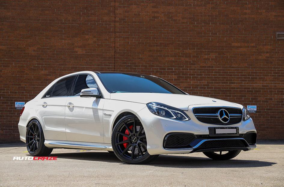 MERCEDES E CLASS ESSEN SATIN BLACK 
