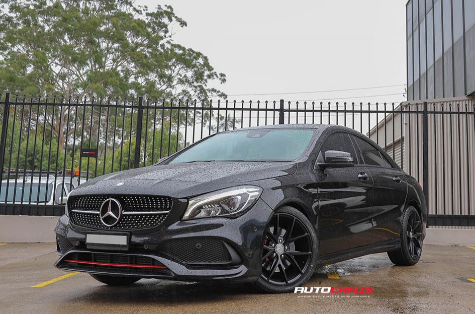 MERCEDES CLA CLASS MISANO MATTE BLACK 
