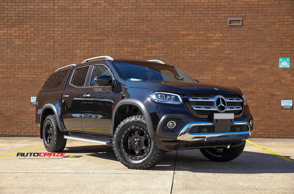 MERCEDES X CLASS RG1 SATIN BLACK 