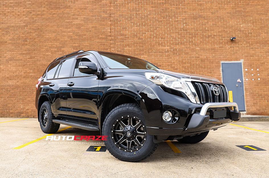 TOYOTA LANDCRUSIER MAVERICK GLOSS BLACK MILLED ACCENTS 