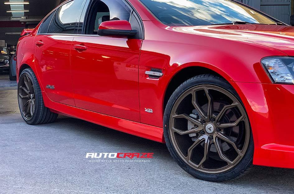 HOLDEN COMMODORE VE SS ABL19 SATIN BRONZE 