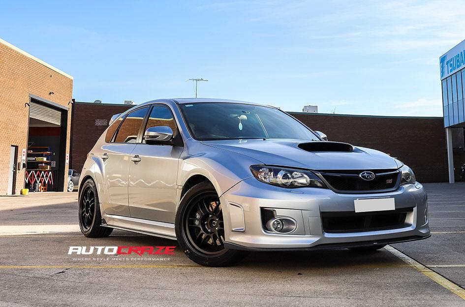 SUBARU IMPREZA RPF1 MATTE BLACK 