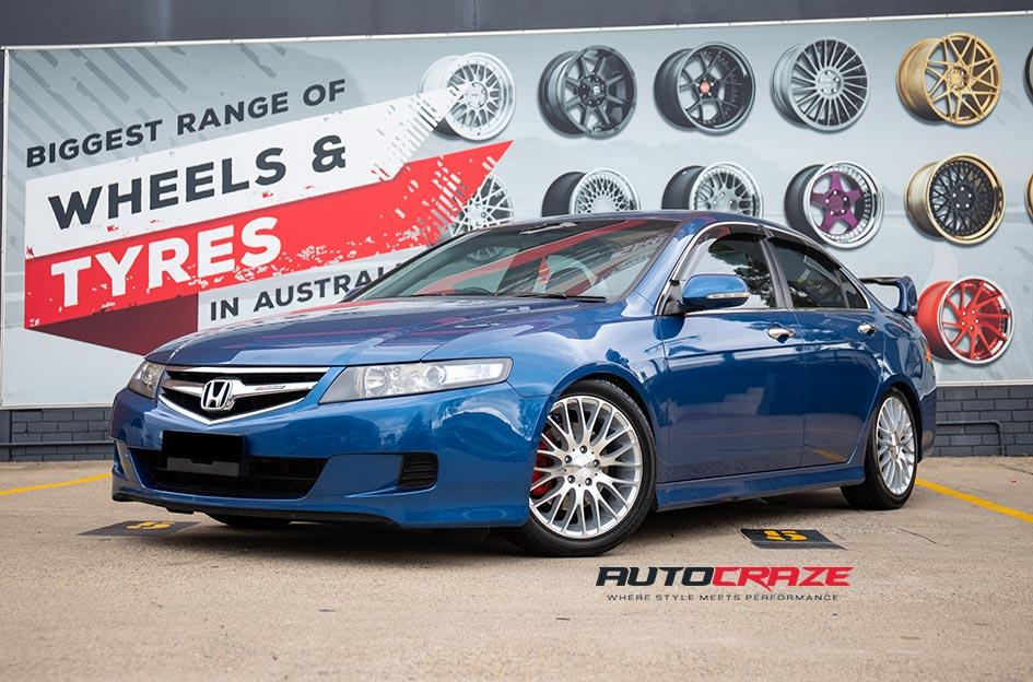 HONDA ACCORD MAZE SILVER MACHINED FACE 