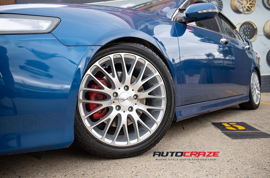 HONDA ACCORD MAZE SILVER MACHINED FACE 